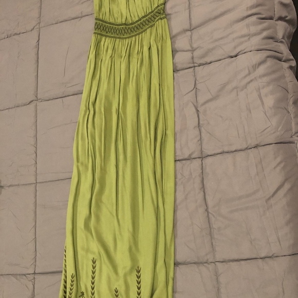 SOLD Gorgeous Sleeveless Green Boho "New Glory" - Picture 6 of 6